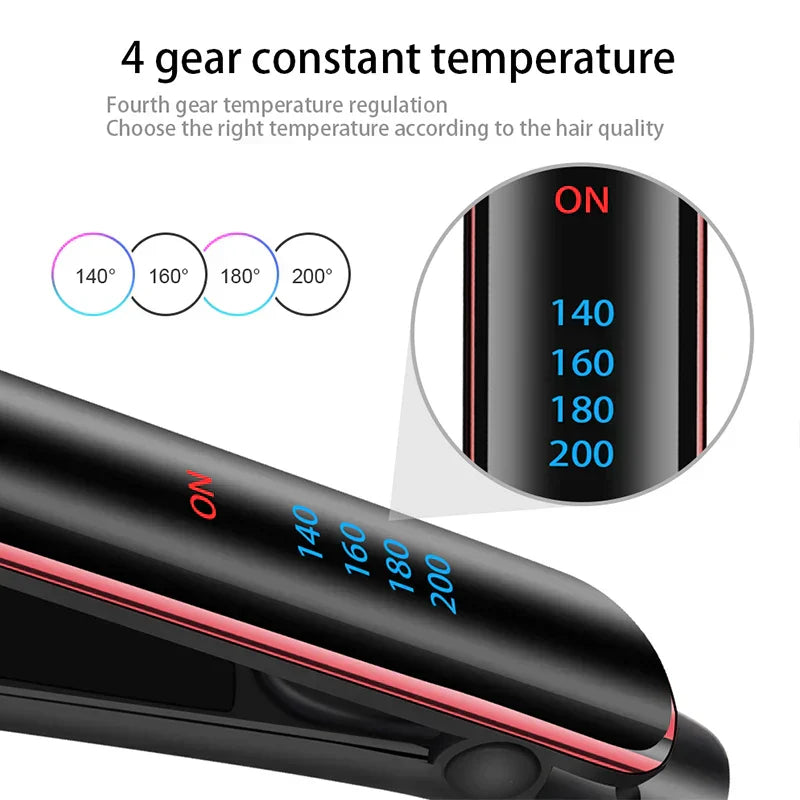 Ceramic Ionic Flat Hair Straightener White